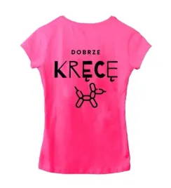 koszulka-damska-animatora-dobrze-krece-krotki-rekaw