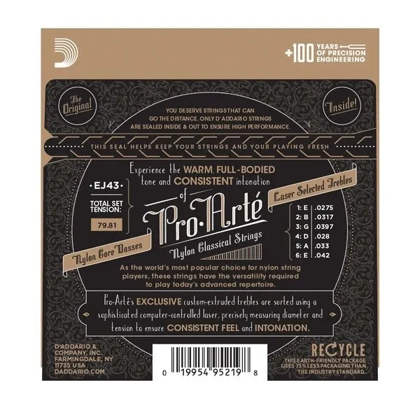 struny-d-addario-pro-arte-nylon-core-ej43-light