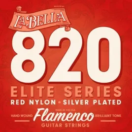 struny-la-bella-820-elite-flamenco-red-nylon