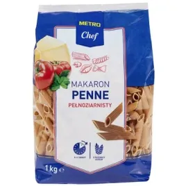metro-chef-makaron-penne-pelnoziarnisty-1-kg-rurki-razowe-zrodlo-blonnika