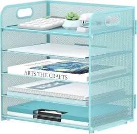organizer-na-biurko-z-5-przegrodkami-338-x-236-x-318-cm-siatka-niebieski
