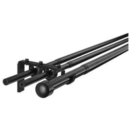 ikea-racka-hugad-kombinacja-potrojnego-karnisza-czarny-210-385-cm