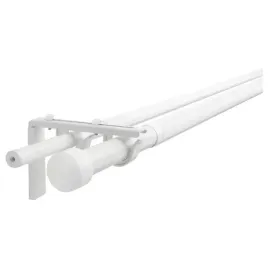 ikea-racka-hugad-kombinacja-podwojny-karnisz-bialy-210-385-cm