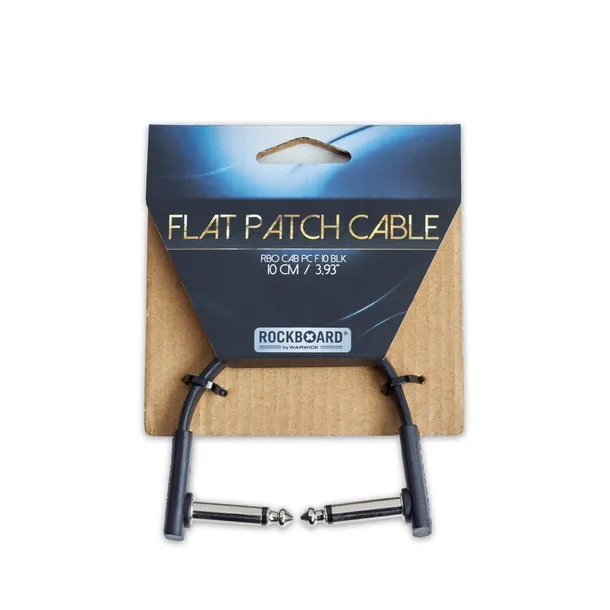 kabel-patch-rockboard-flat-black-aa-10cm-dlugosc-kabla-0-1-m
