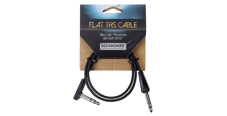 kabel-patch-rockboard-flat-black-trs-s-a-60cm-dlugosc-kabla-0-6-m