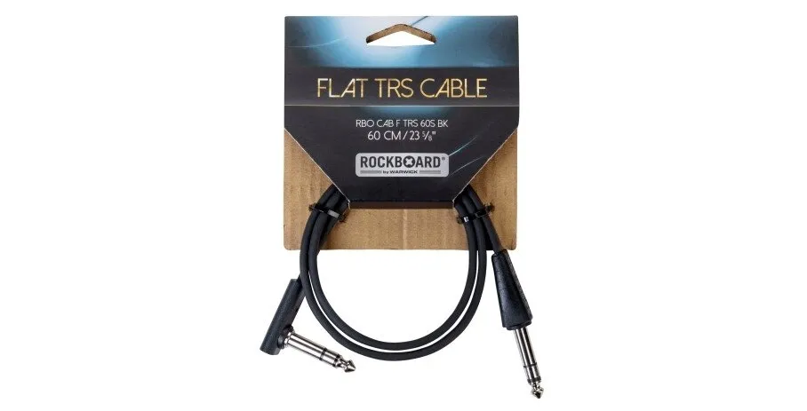 kabel-patch-rockboard-flat-black-trs-s-a-60cm-stan-nowy