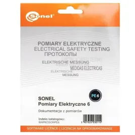 sonel-pe6-pomiary-elektryczne-program-do-tworzenia-protokolow-waprosonpe6