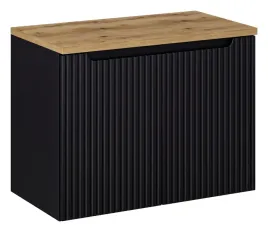 szafka-lazienkowa-wiszaca-z-blatem-lazienkowym-80-cm-czarna-drzwi-pochwyt