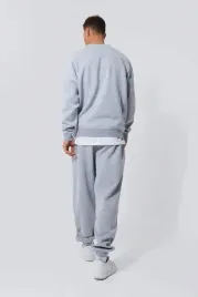 boohooman-szare-spodnie-dresowe-joggery-basic-m