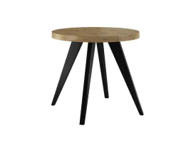 stol-okragly-rozkladany-artisan-100-200-cm-z-noga-v-czarna