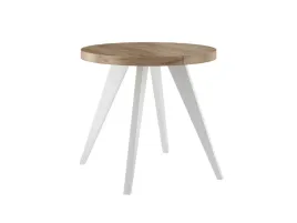 stol-okragly-rozkladany-kraft-zloty-80-130cm-z-biala-noga-v