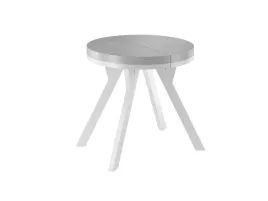 stol-okragly-rozkladany-beton-90-190cm-noga-y-biala-maskownica
