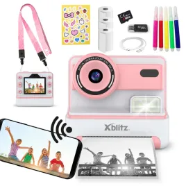 xblitz-flash-pink-aparat-natychmiastowy-drukarka-termiczna-3-rolki-16gb