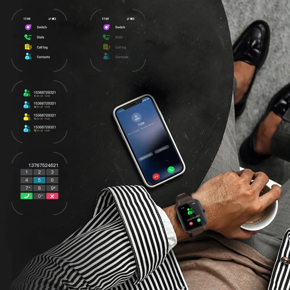 smartwatch-imilab-imiki-st1-brazowy