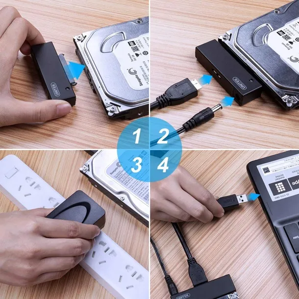 adapter-ide-sata-unitek-y-1039-certyfikat-ce