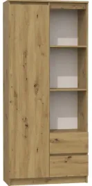 nowoczesny-regal-1-drzwi-2-szuflady-80-cm-artisan-bill-ts-4-kolory