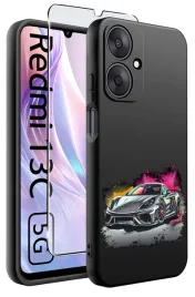 etui-do-xiaomi-redmi-13c-5g-wzory-orsilikonowe-matt-case-szklo-hartowane-9h