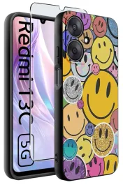 etui-do-xiaomi-redmi-13c-5g-wzory-orsilikonowe-matt-case-szklo-hartowane-9h