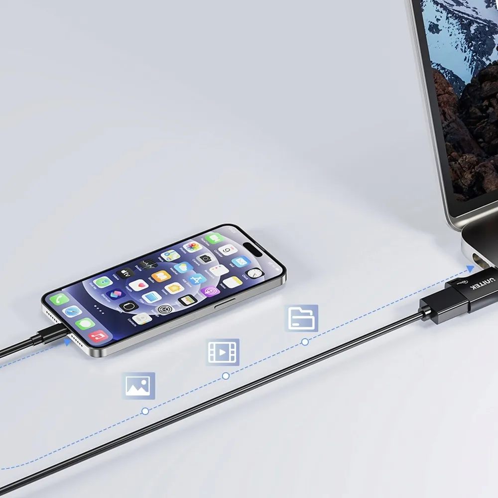 unitek-adapter-usb-c-do-usb-a-10gbps-a1048abk01
