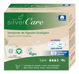 silver-care-organiczne-bawelniane-tampony-super-bez-aplikatora-18-szt