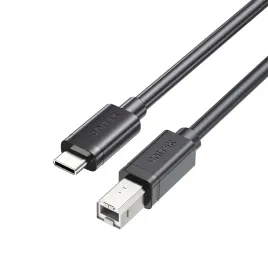 unitek-kabel-do-drukarki-usb-c-na-usb-b-2-0-czarny-3m