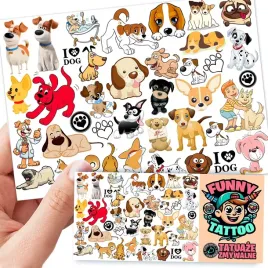 tatuaze-zmywalne-dla-dzieci-psy-dogs-wzory-oryginalne