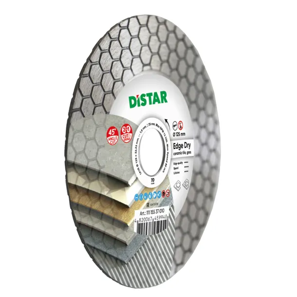 tarcza-diamentowa-125-mm-45-st-distar-edge-dry-gres-zastosowanie-ceramika