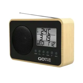 radio-budzik-zegar-termometr-aux