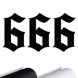 naklejka-grafika-na-samochod-szybe-liczby-666-cyfry-triple-six-15x8