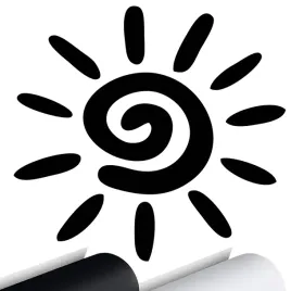 naklejka-grafika-na-samochod-szybe-spiralne-slonce-sun-kokopelli-15x14