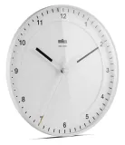 zegar-scienny-braun-bialy-30cm-bc17w-dcf-1x-aa-stan-nowy