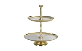 patera-metalowa-dwupoziomowa-owalna-z-bialym-szkliwem-2975