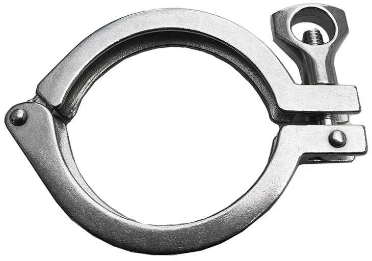CLAMP Klamra 76mm ZŁĄCZE KWASOODPORNE NIERDZEWNE XXL