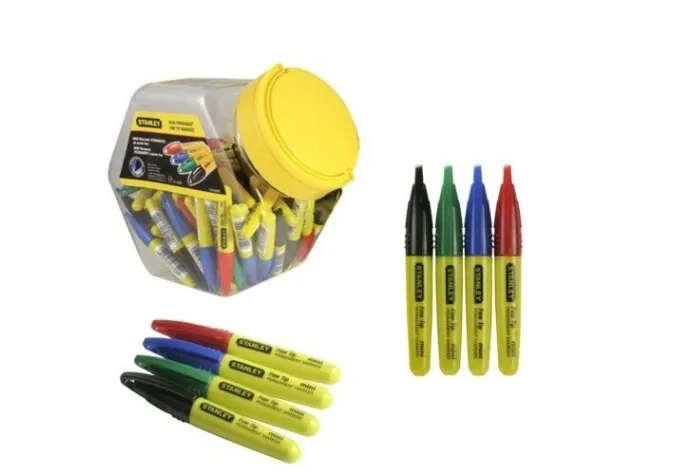 marker-permanentny-mini-rozne-kolory-stanley