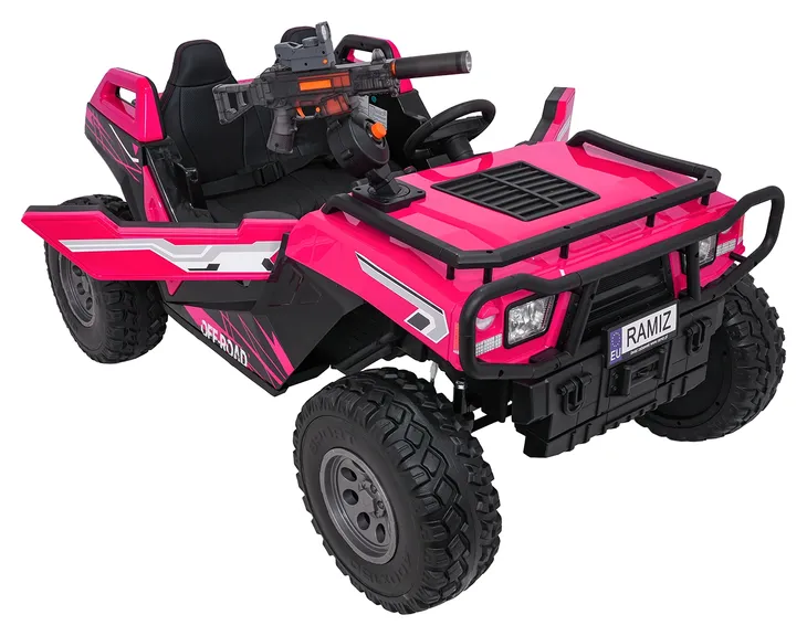 auto-buggy-prospector-4x4-strong-rozowy-na-akumulator-dla-dzieci-gratisy-stan-opakowania-oryginalne