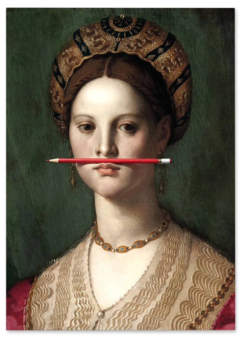 obraz-na-plotnie-czerwony-olowek-50x70-cm