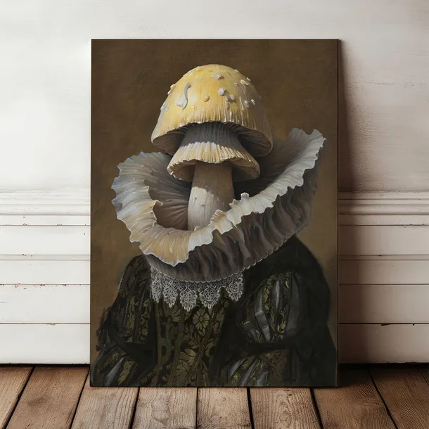 obraz-na-plotnie-portret-grzyb-50x70-cm-material-ramy-drewno