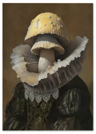 obraz-na-plotnie-portret-grzyb-70x100-cm