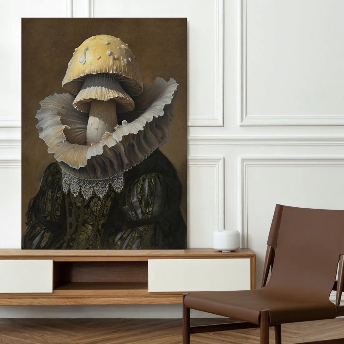 obraz-na-plotnie-portret-grzyb-80x120-cm-stan-nowy