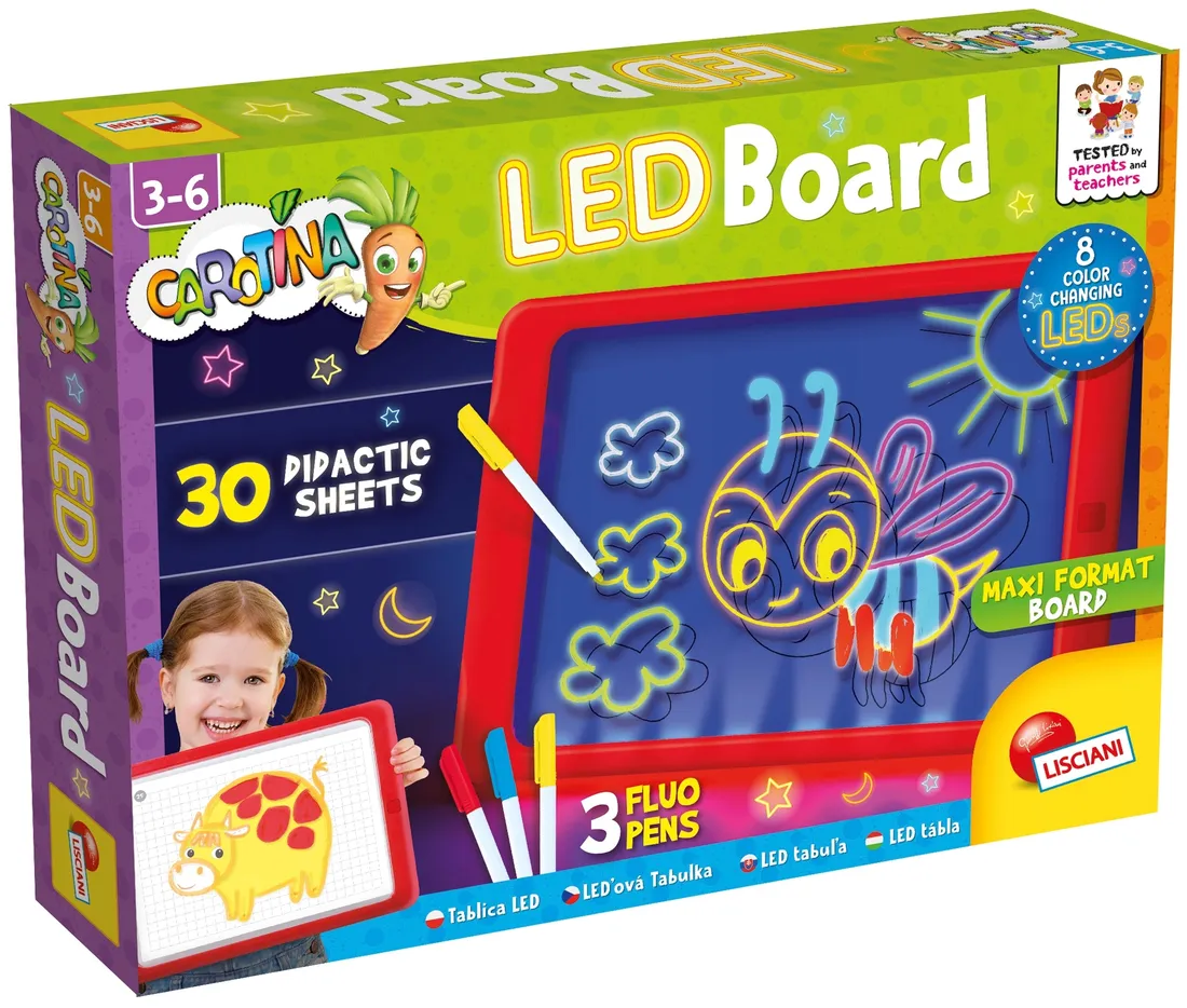 lisciani-carotina-tablica-led-4109