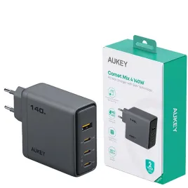 ladowarka-sieciowa-aukey-podrozna-kompaktowa-140w-1x-usb-a-3x-usb-c-gan