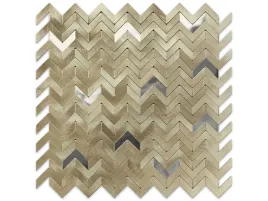 mozaika-metalizowana-alu-mini-chevron-gold-brush
