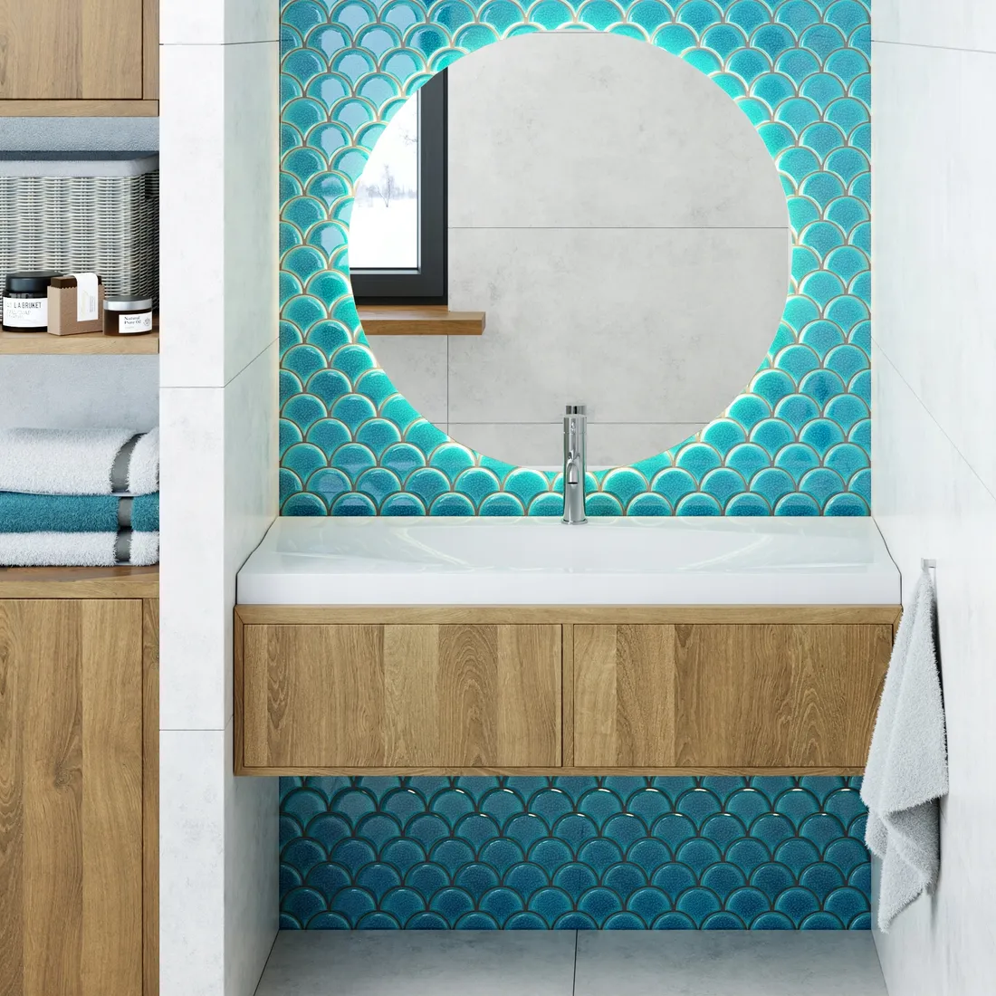 mozaika-ceramiczna-fish-scale-deep-blue-niebieska