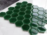 mozaika-ceramiczna-heksagon-deep-green-stan-nowy