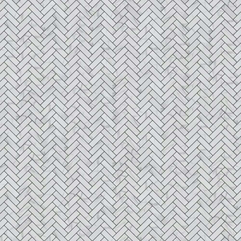 mozaika-ceramiczna-mini-chevron-herringbone-carrara-mat
