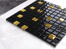 mozaika-szklana-czarna-zlota-nero-gold-30x30cm