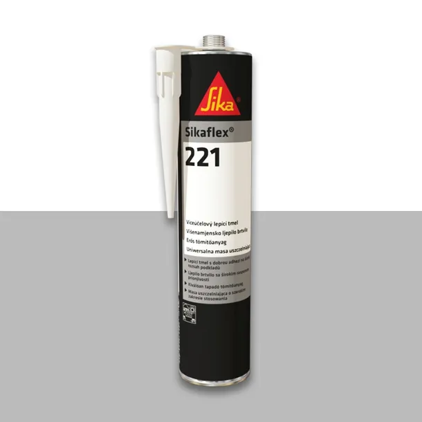 Sikaflex-221 szary 300ml klej uszczelniacz SIKA