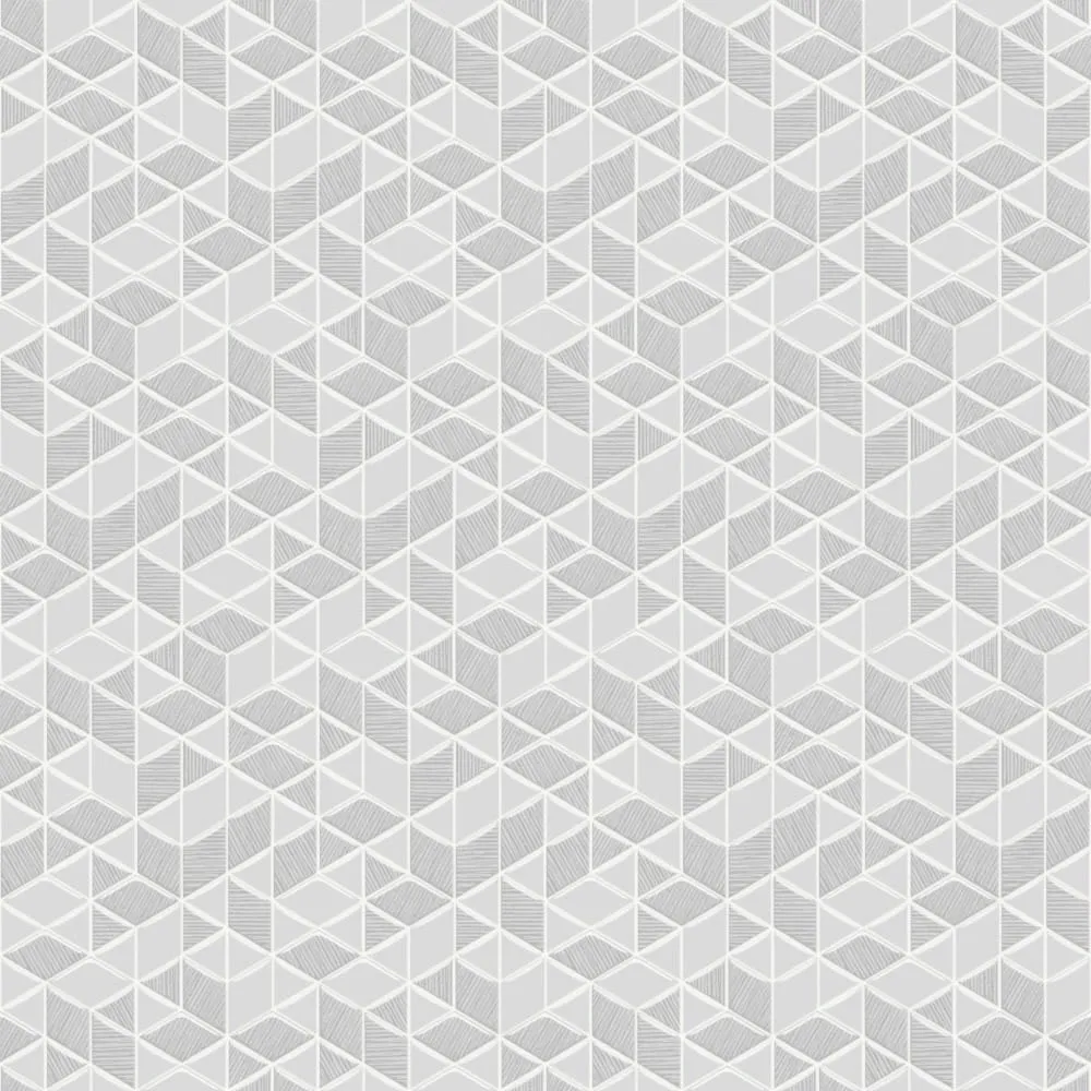 mozaika-szklana-triangle-diamond-silver-srebrna
