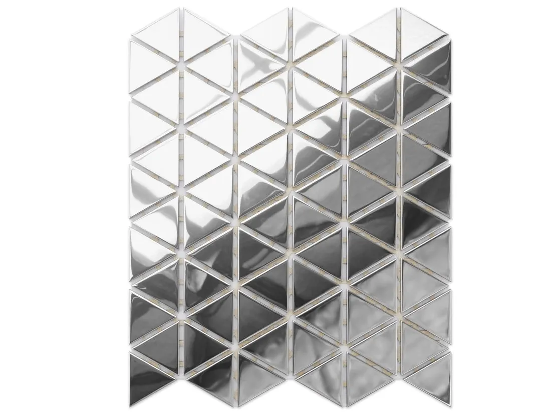 mozaika-szklana-triangle-blanket-silver-chrom