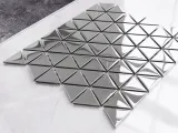 mozaika-szklana-triangle-blanket-silver-chrom-stan-nowy